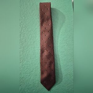 ​Givenchy Gentlemen Paris Silk Blend Tie Burgundy Dot